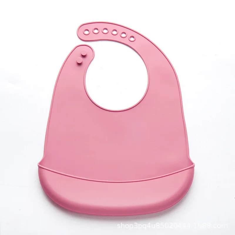 1-3pcs Baby Bib Adjustable Wat - Waterproof Baby Bibs Silicone ulasan dan harga