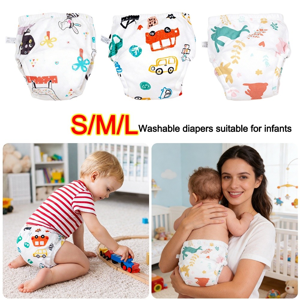 Comfortable Cotton Training Pa - Toddler Training Pants Leak Proof ulasan dan harga