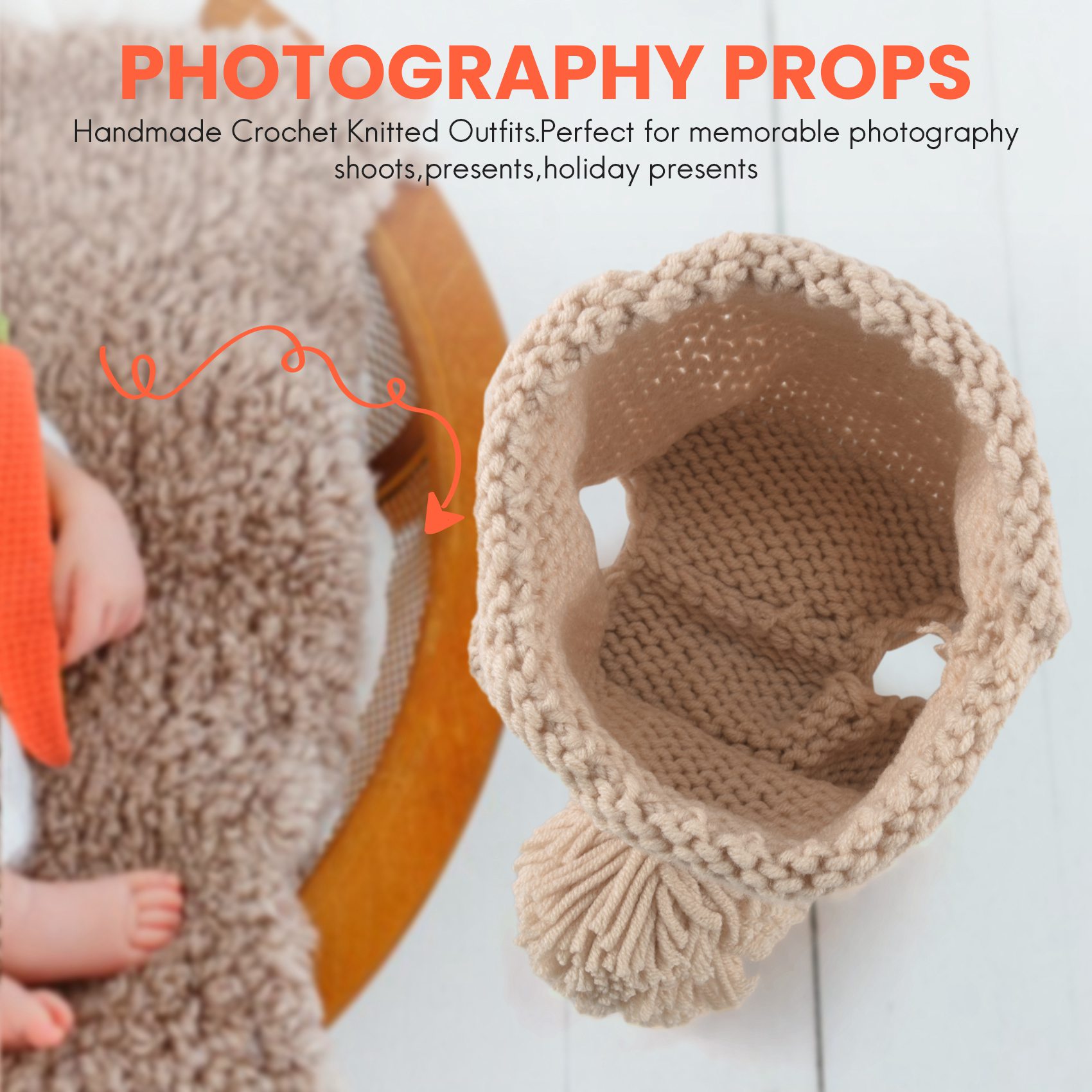 ABJA-Newborn Baby Photography  - Infant Photography Props Outfit ulasan dan harga