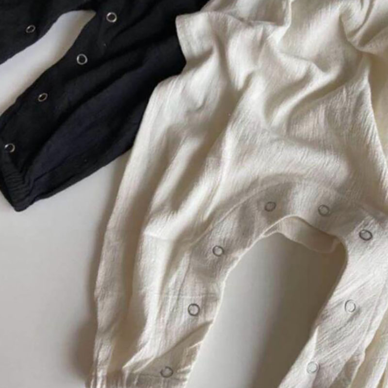 MILANCEL Summer Baby Rompers   - Baby Summer Linen Sleeveless Jumpsuit ulasan dan harga